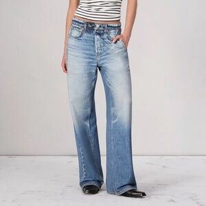Rag & Bone Miramar wide leg pant - color Noosa